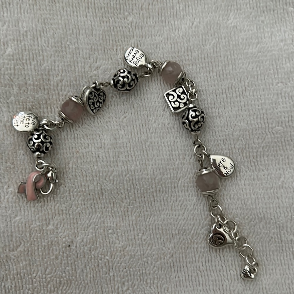 Breast, cancer awareness, Brighton bracelet
